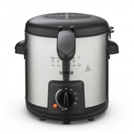 Tower Kitchen 0.9L Deep Fat Fryer, 840W, Stainless Steel