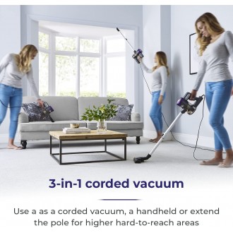 Tower XEC20 Plus Corded 3-in-1 Vacuum Cleaner, 600 Watts