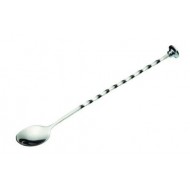 BarCraft Luxe Lounge Stainless Steel Cocktail Mixing Spoon, 28cm