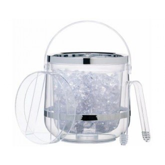 BarCraft Acrylic Double Walled Insulated Ice Bucket