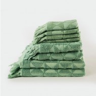 Ariika Granada Move-in Bundle Towels, Mint ( 100% Giza Egyptian Cotton)