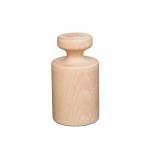 Kitchen Craft 7 cm Home Made Beech Wood Pork Pie Dollies, Beige