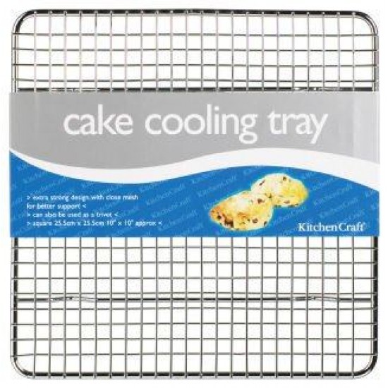 Shop quality Kitchen Craft Chrome Plated Deluxe Square Cake Cooling Tray 25cm in Kenya from vituzote.com Shop in-store or online and get countrywide delivery!