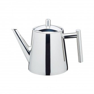 La Cafetière Teapot and Infuser,4 Cups, Stainless Steel SIlver, 800ml