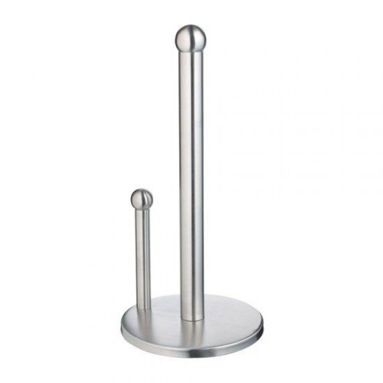 Paper towel roll holder, 36.3 cm, brushed stainless steel