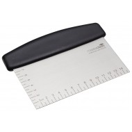 Master Class Stainless Steel Dough Scraper/Cutter, 15 x 7.5 cm