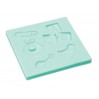 Sweetly Does It Baby Silicone Fondant Mould New Model