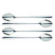 Master Class Stainless Steel Latte Spoons, 19.5 cm (Set of 4)