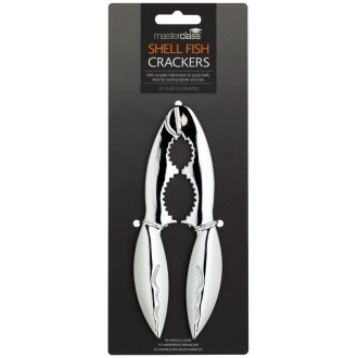 Master Class Deluxe Polished Crab and Lobster Crackers, Stainless Steel