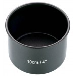 Master Class Non-Stick Deep Mini Round Cake Tin / Pork Pie Mould With Loose Base, 10 cm (4")