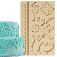 Wilton Fondant and Gum Paste Silicone Mold, Lace