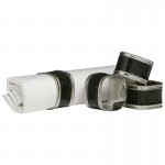 Premier Glitter Napkin Rings - Set of 4, Black