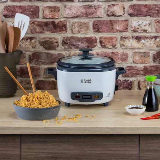 Shop quality Russell Hobbs Large Rice Cooker - Up to 14 Servings with Steamer Basket, 500 W, White in Kenya from vituzote.com Shop in-store or online and get countrywide delivery!