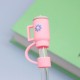 Billz Buddy Silicone Straw Cover for S'well & Stanley Tumblers - Pink ( + Free Plastic Straw Gift)