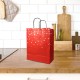 Shop quality VZ Red Paper Gift Bags with White Star Patterns - 31cm H x 12cm L  x 26cm W - Medium in Kenya from vituzote.com Shop in-store or online and get countrywide delivery!