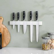 Neville Genware Wall Mounted Magnetic Knife Rack 35.6cm/14" (L)