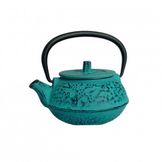 Rosseto Japanese-Style Cast Iron Infuser TeaPot 300ml, Blue