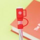 Billz Buddy Silicone Straw Cover for S'well & Stanley Tumblers - Red ( + Free Plastic Straw Gift)