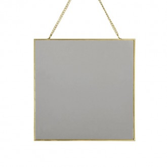 Candlelight Hanging Mirror Gold, 20cm