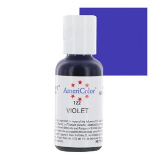 Americolor Violet  Soft Gel Paste Food Color, 22 ml