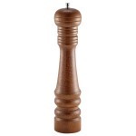 Neville Genware Heavy Wood Pepper Mill, 12 Inches Height