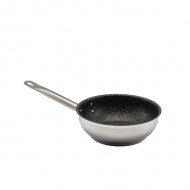 Neville GenWare Non Stick Teflon Stainless Steel Sauteuse Pan, 20cm