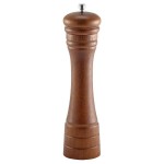 Neville Genware Heavy Wood Pepper Mill 9 Inches