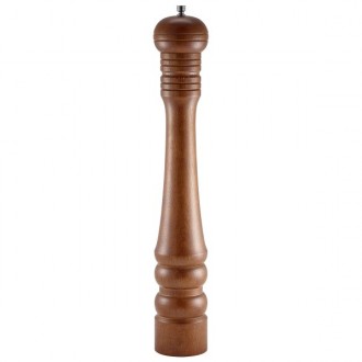 Neville Genware Heavy Wood Pepper Mill, 17 Inches