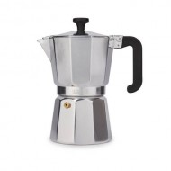 La Cafetière Venice Aluminium Moka Pot Espresso Maker, 6-Cup, 290ml