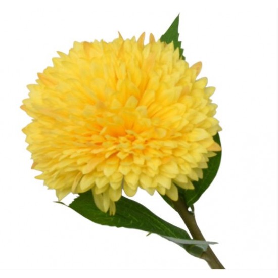 Shop quality Candlelight Single Stem Faux Chrysanthemum Yellow, 42cm Tall in Kenya from vituzote.com Shop in-store or online and get countrywide delivery!