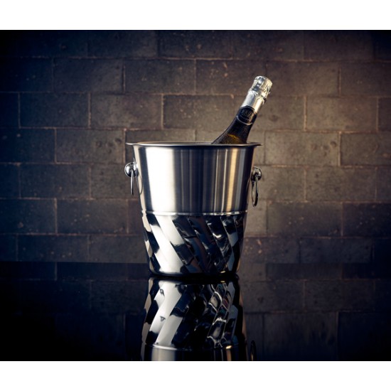 Shop quality Neville GenWare Stainless Steel Swirl Wine Bucket 20 x 21cm (Dia x H) in Kenya from vituzote.com Shop in-store or online and get countrywide delivery!