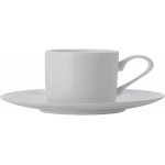 Maxwell & Williams Cashmere Bone China Straight Demi Cup 100ml & Saucer