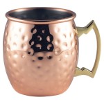 Neville Genware Barrel Mule Copper Mug, 400ml