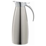 Neville Genware Unbreakable Stainless Steel Elegant Tilt Jug, 1 Litre