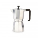 La Cafetière Venice Moka Pot Aluminium Espresso Maker, 9-Cup, 470ml