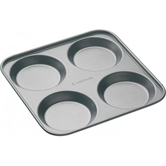 MasterClass Non-Stick 4 Hole Yorkshire Pudding Pan