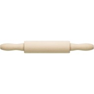 Kitchen Craft Beech Wood Mini Rolling Pin, 23cm