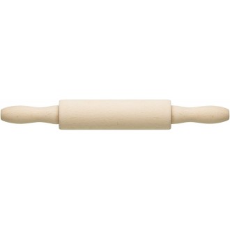 Kitchen Craft Beech Wood Mini Rolling Pin, 23cm