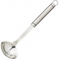 KitchenCraft Professional Small Ladle Spoon for Sauce and Gravy, Stainless Steel, 28.5 cm