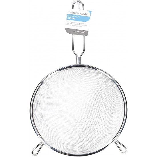 Shop quality Kitchen Craft Stainless Steel Round Sieve 18 cm (7 inch), Silver in Kenya from vituzote.com Shop in-store or online and get countrywide delivery!