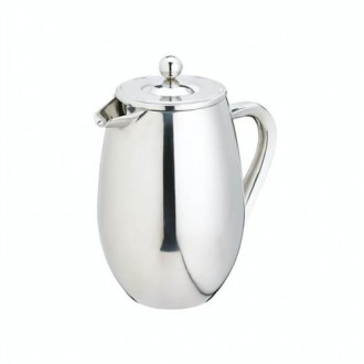 La Cafetière Double Walled Cafetiere, 3-Cup, Stainless Steel, 350ml