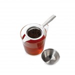 La Cafetière Tea Strainer with Stand, Stainless Steel