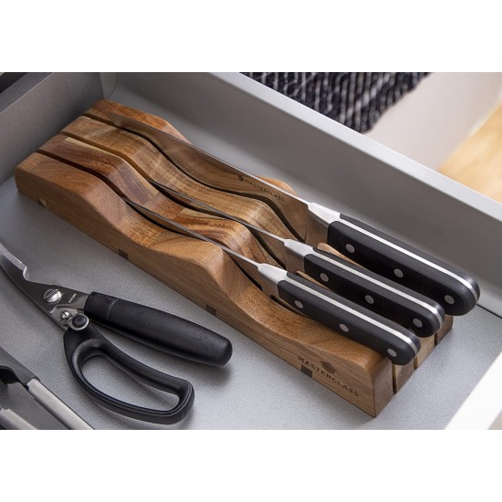 Shop quality Master Class Wooden Knife Holder, Knife Holder with Safety and Hygiene for Drawers and Kitchen Countertops in Kenya from vituzote.com Shop in-store or online and get countrywide delivery!