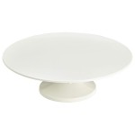 Neville Genware White Melamine Cake Stand  33 x 10cm (Dia x H)