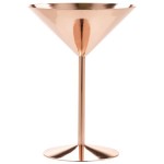 Neville Genware Copper Martini Glass, 240ml