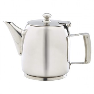 Neville Genware Stainless Steel Premier Coffee Pot, 350ml