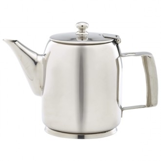 Neville GenWare Stainless Steel Premier Coffee Pot, 600ml