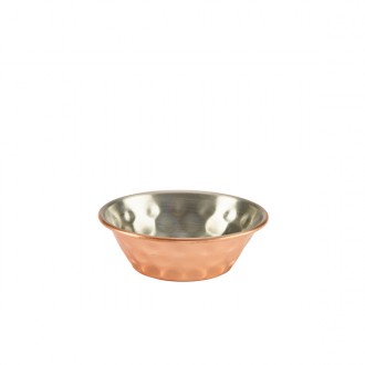 Neville GenWare Copper Plated Hammered Ramekin, 43ml