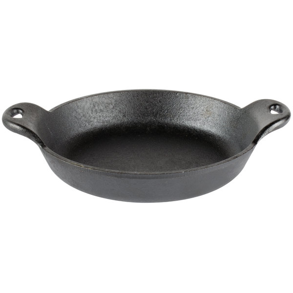 Lodge Cast Iron Square Mini Server, Black, 10 oz