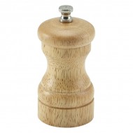 Neville Genware Light Wood Salt Or Pepper Grinder, 10cm